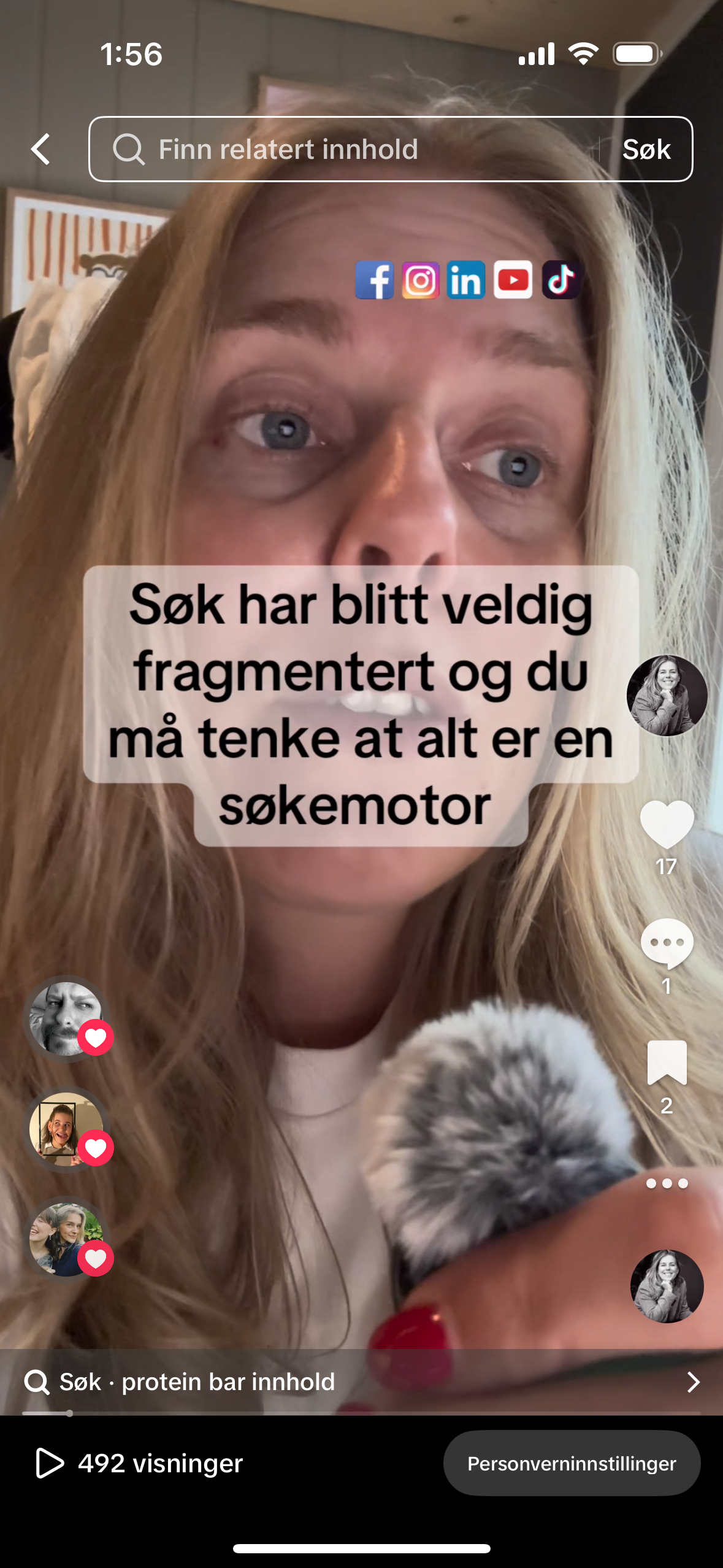 screenshot fra tiktok video